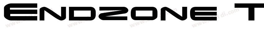 Endzone Tech Bold字体转换
